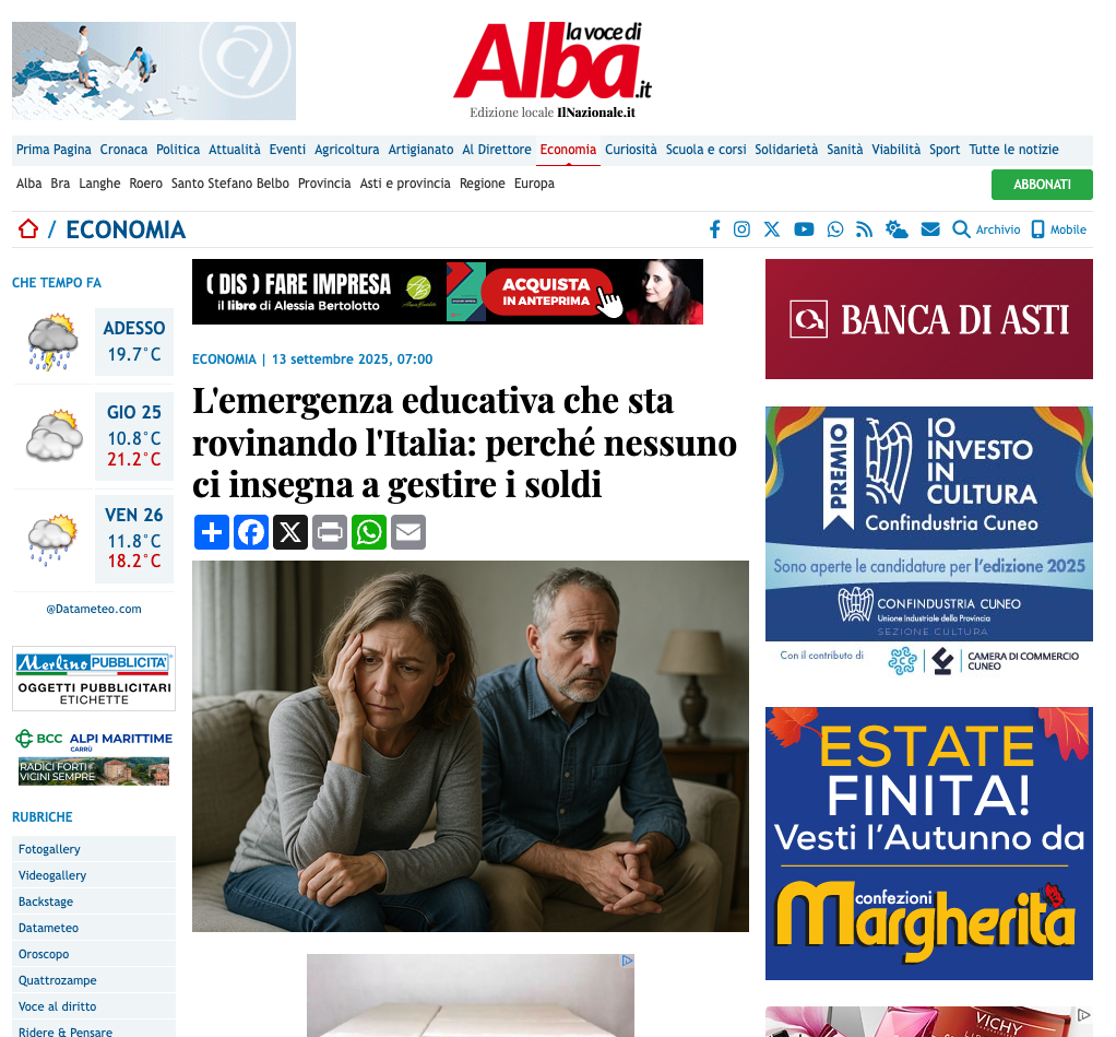 Screenshot di La Voce di Alba